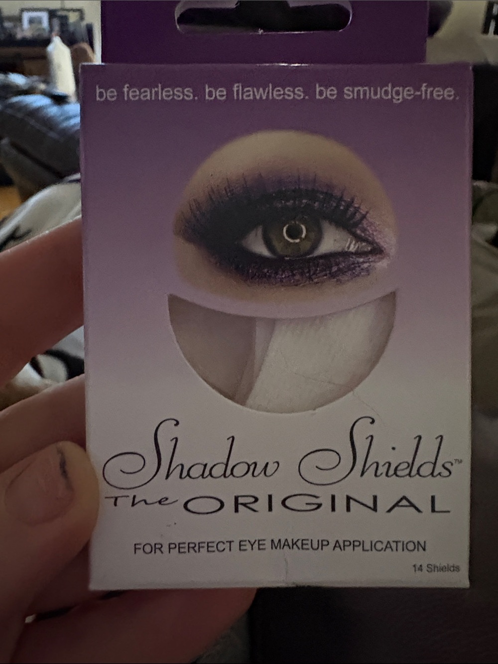 The Original Eye Makeup Shields - Purple